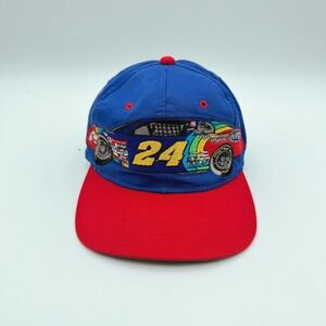 VTG Jeff Gordon Hat Nascar Dupont Chase Racewear Embroidered Car Snapback Cap